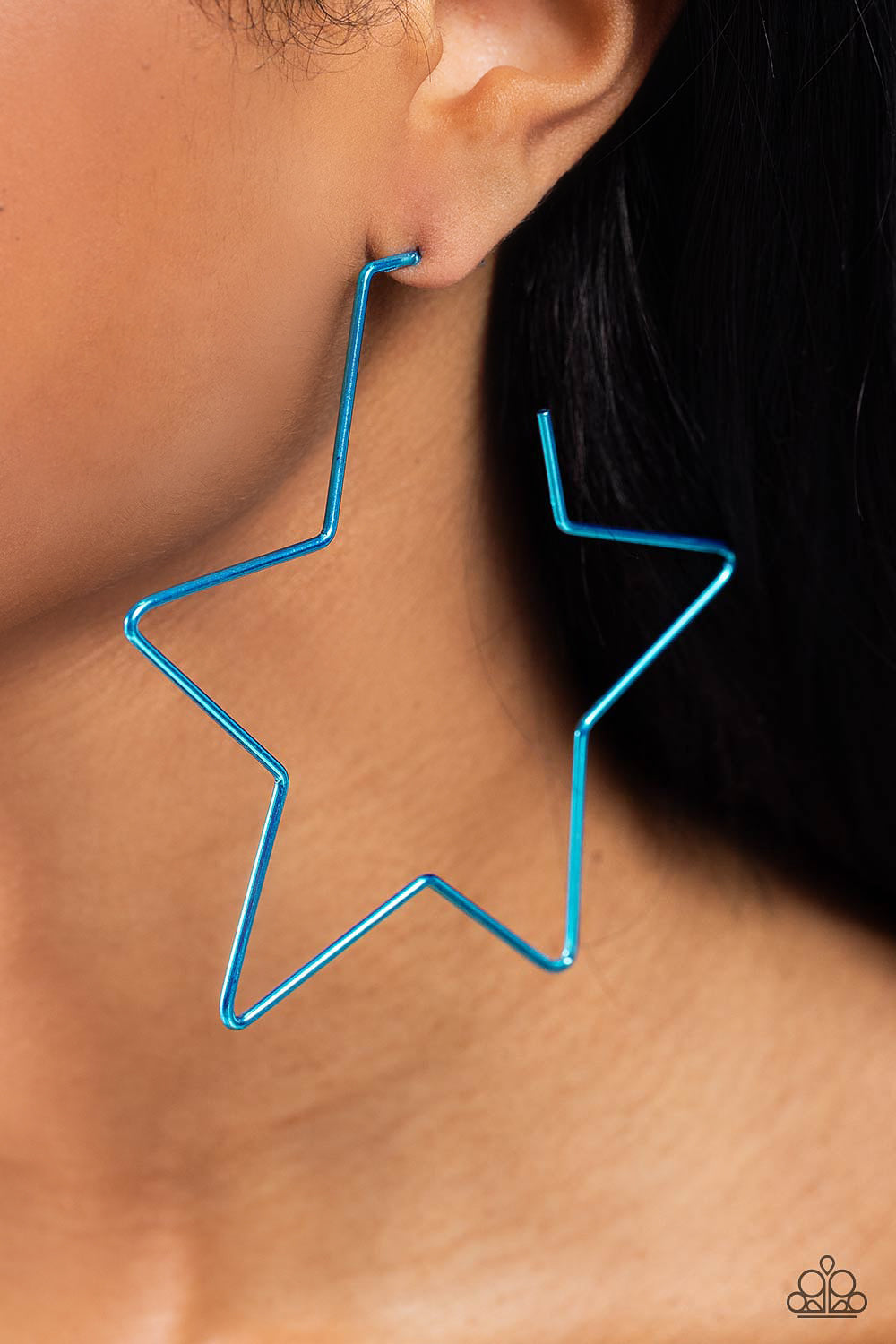 Paparazzi Accessories: Starstruck Secret - Blue Earring