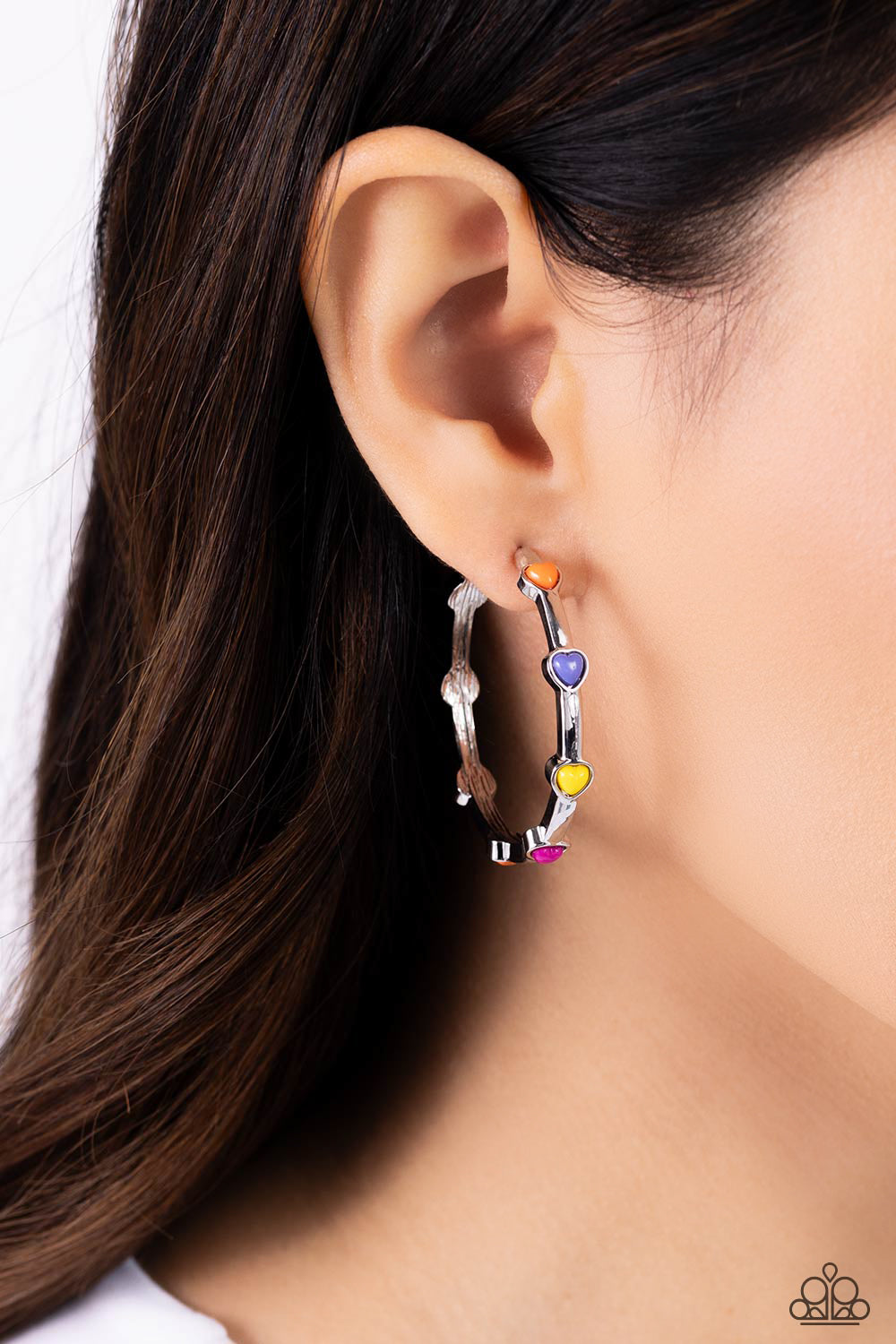 Paparazzi Accessories: Affectionate Actress - Orange Earring