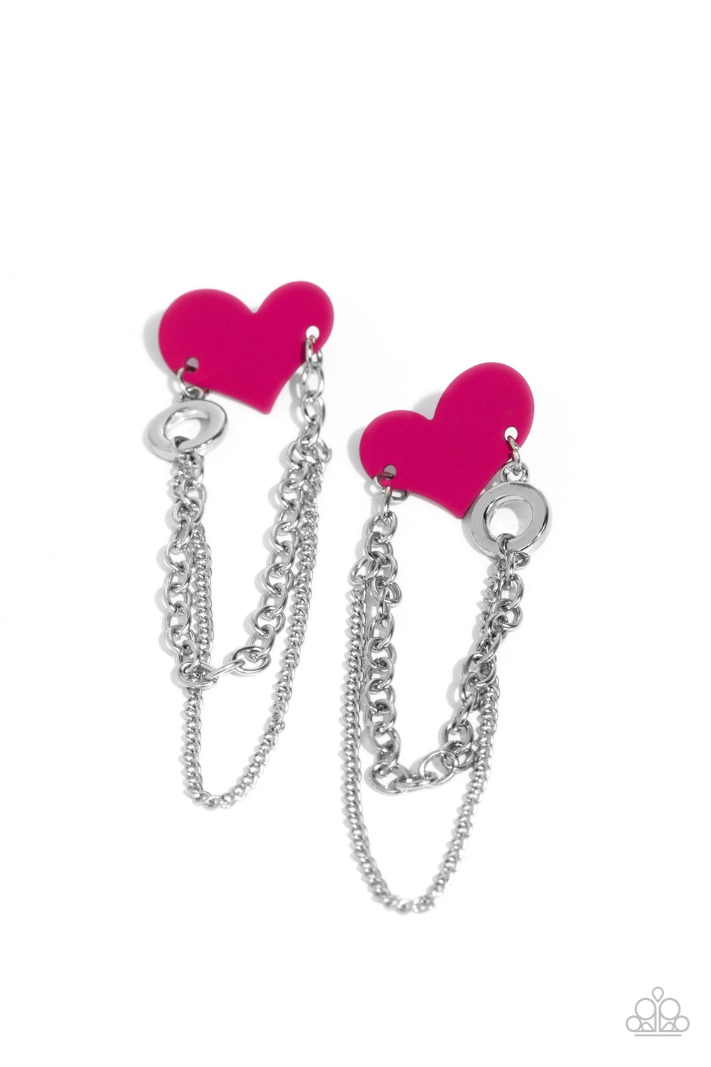 Paparazzi Accessories: Altered Affection - Pink Earring