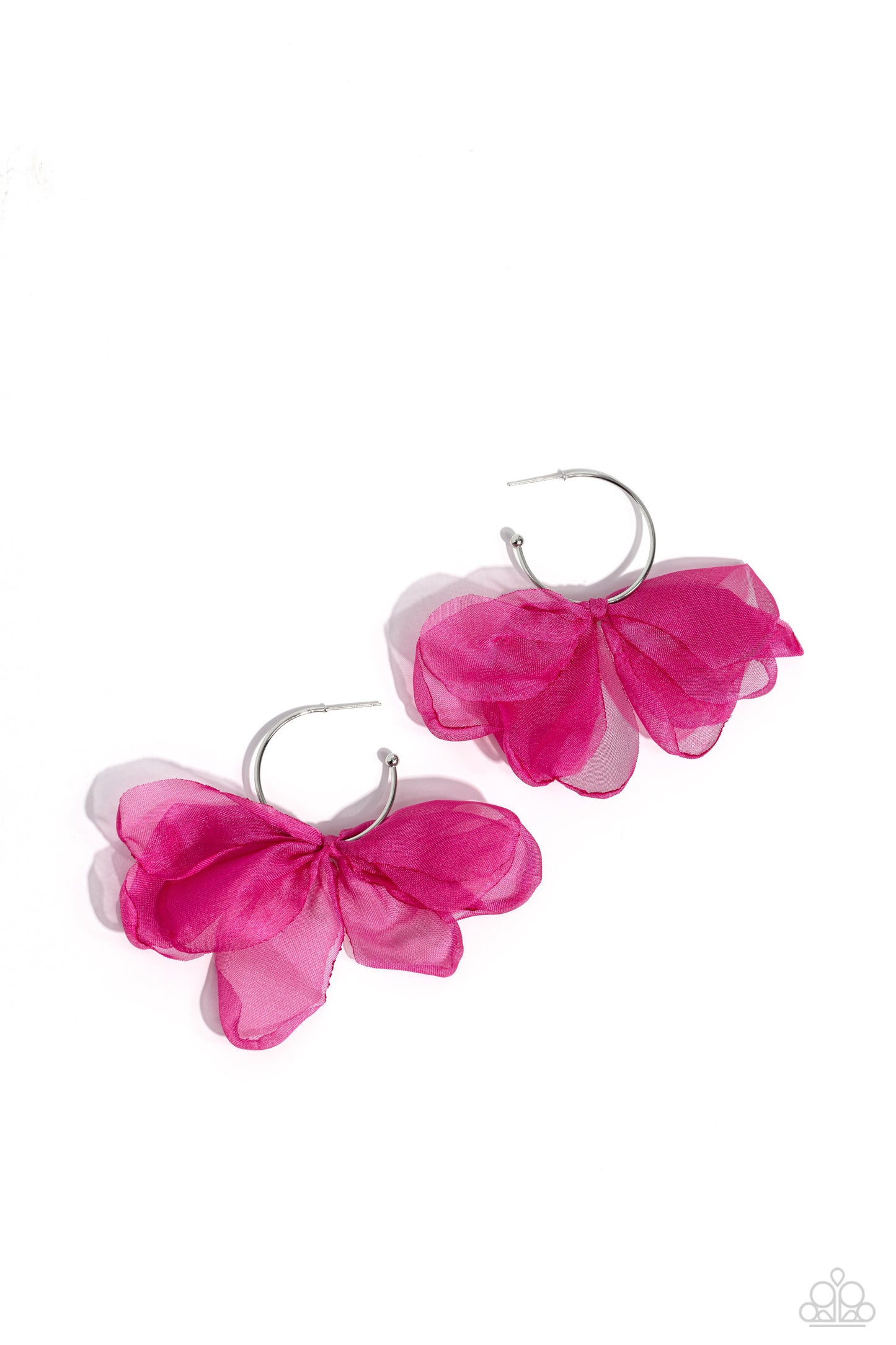 Paparazzi Accessories: Chiffon Class - Pink Earring