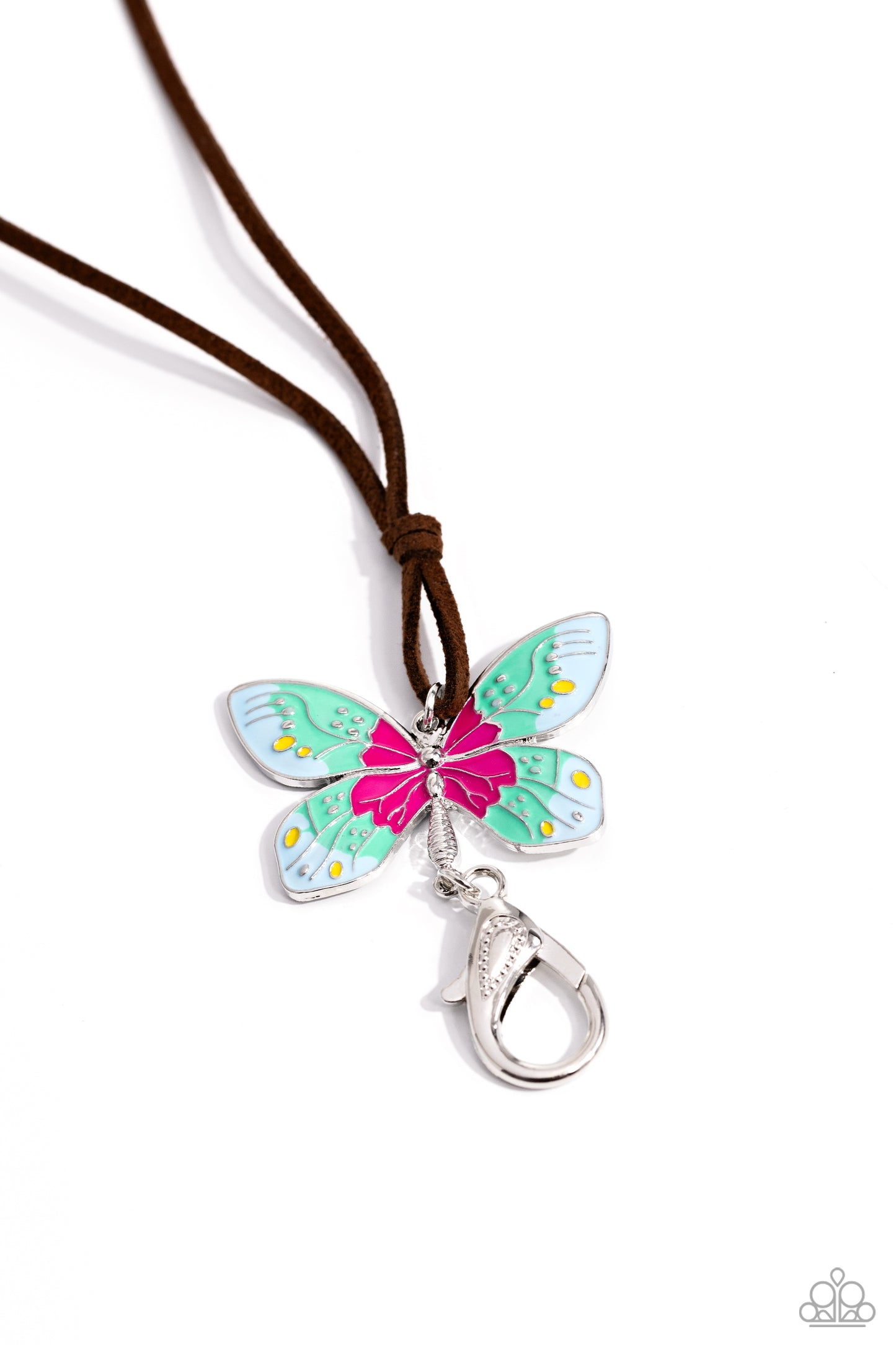 Paparazzi Accessories: Winged Wanderer - Blue Necklace