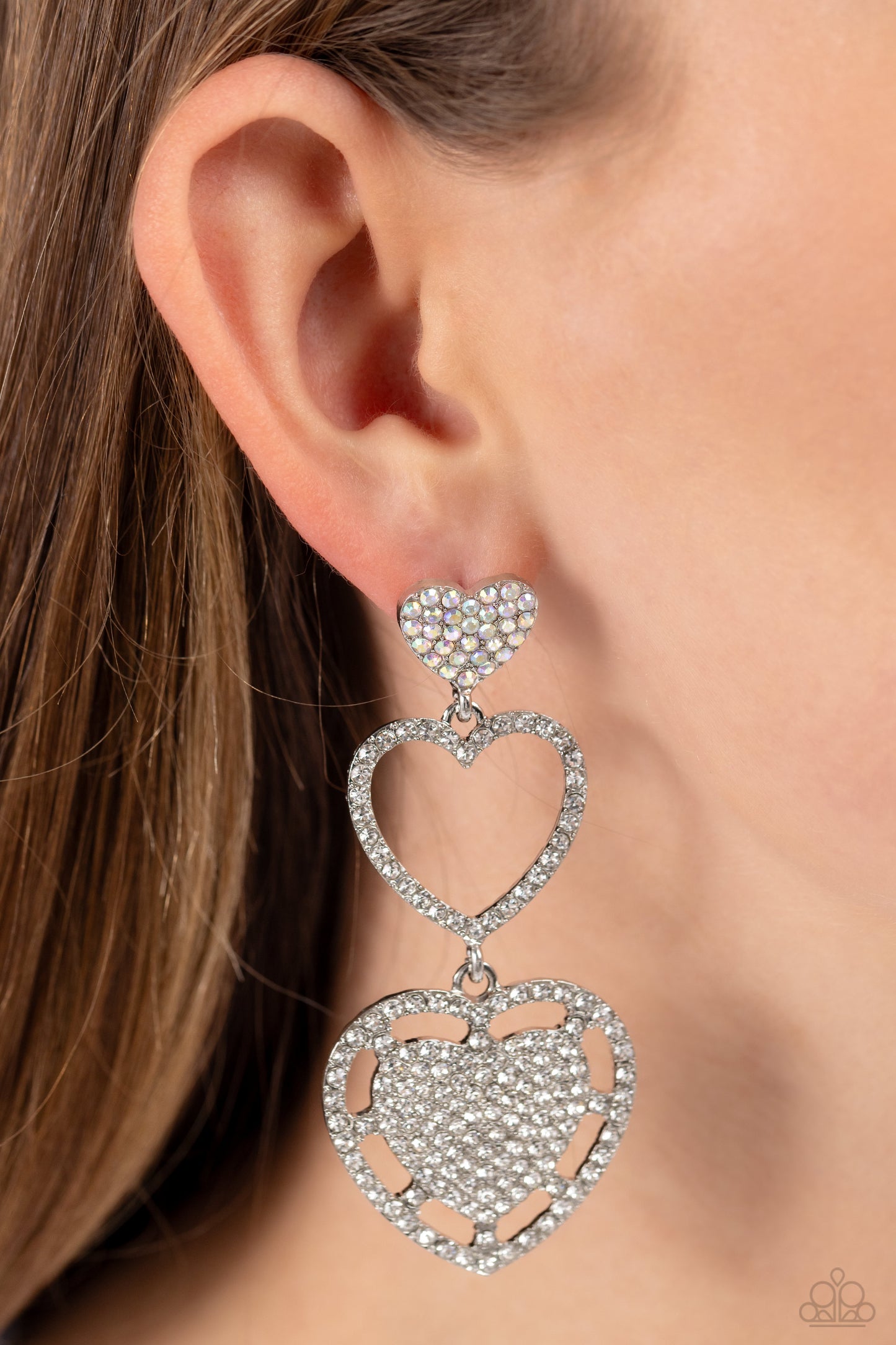 Paparazzi Accessories: Couples Celebration - White Earring