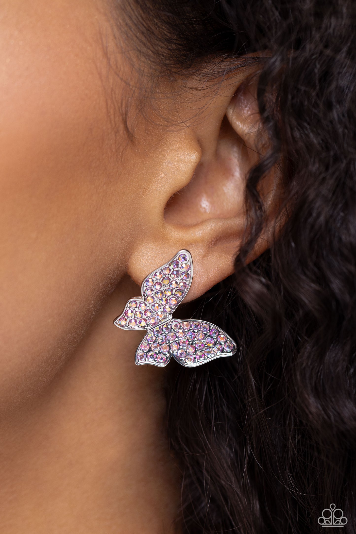 Paparazzi Accessories: High Life - Pink Earring