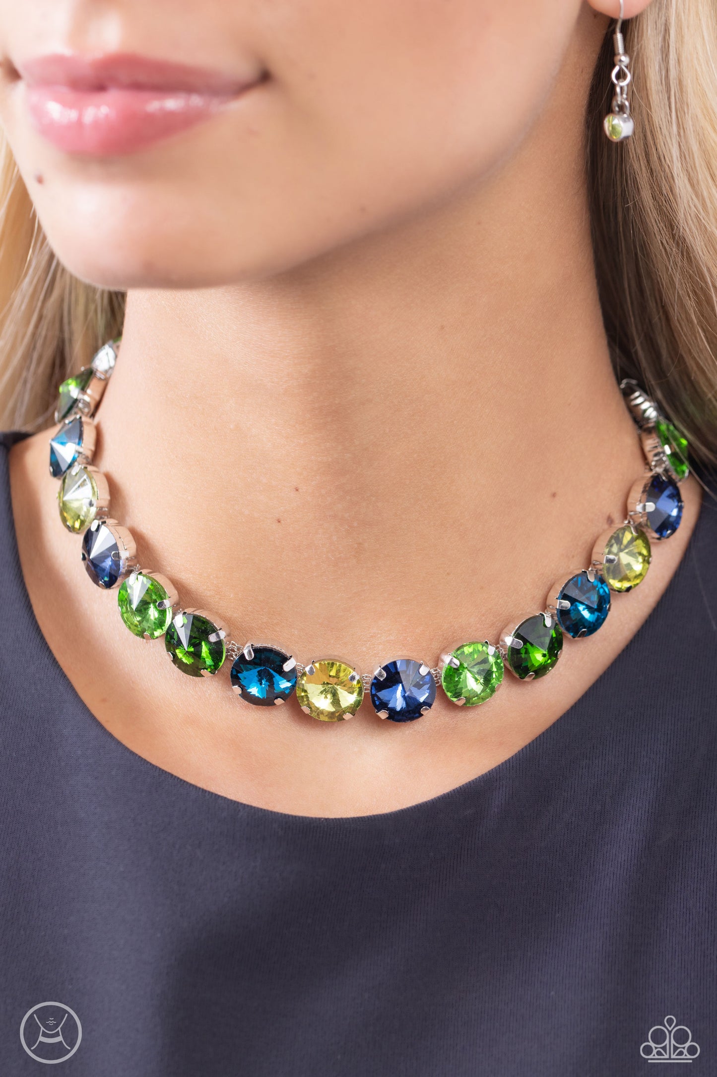 Paparazzi Accessories: Alluring A-Lister - Green Necklace