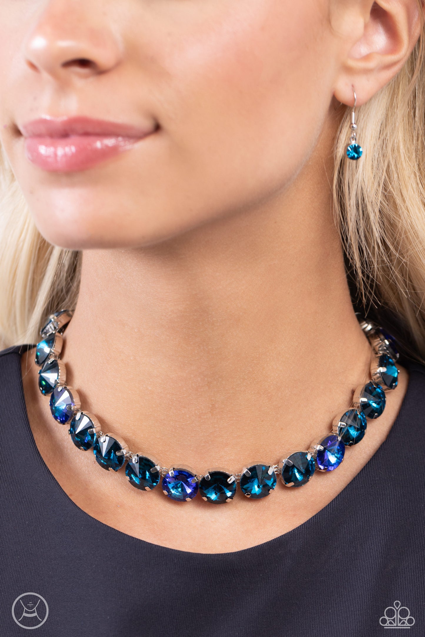 Paparazzi Accessories: Alluring A-Lister - Blue Necklace