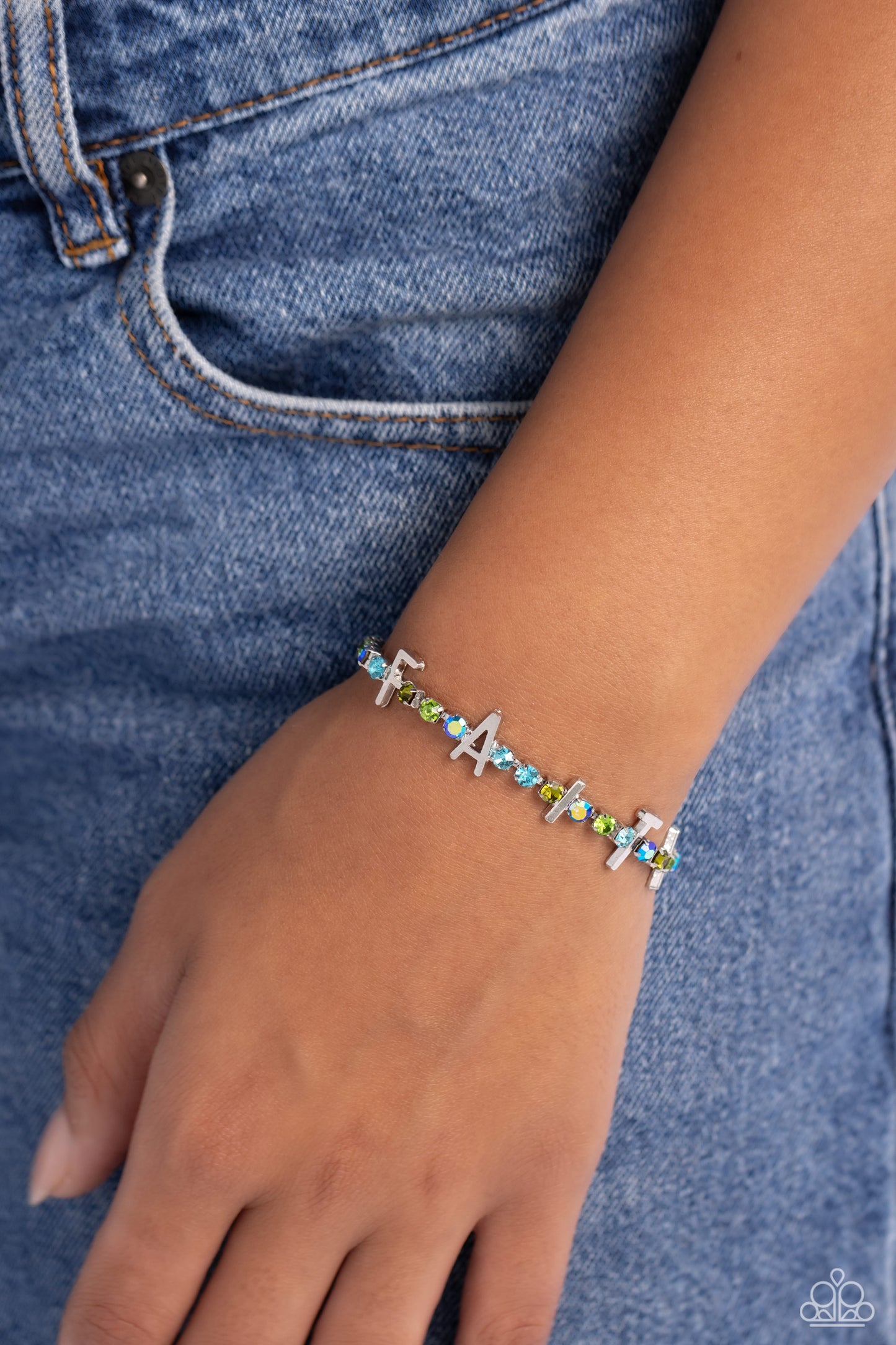 Paparazzi Accessories: In Good Faith - Multi Bracelet
