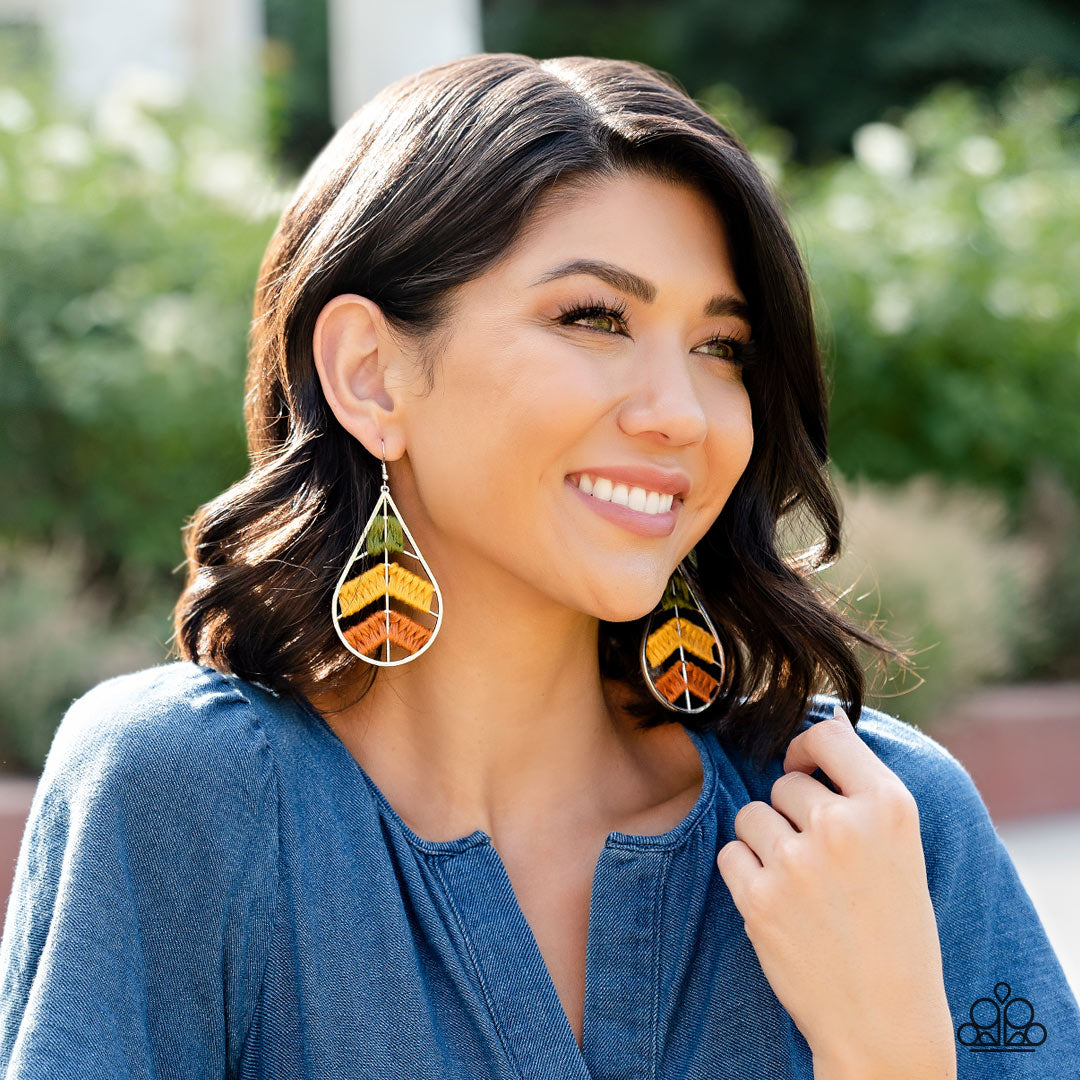 Paparazzi Accessories: Nice Threads - Multi Earring