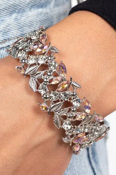 Paparazzi Accessories: Feathered Finesse Orange Bracelet