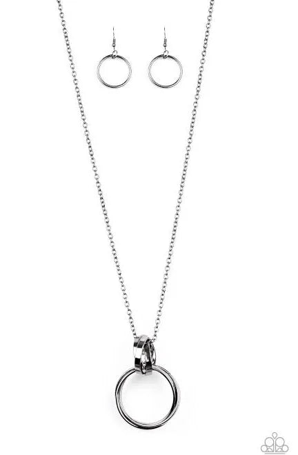 Paparazzi Accessories: Innovated Idol Black Necklace