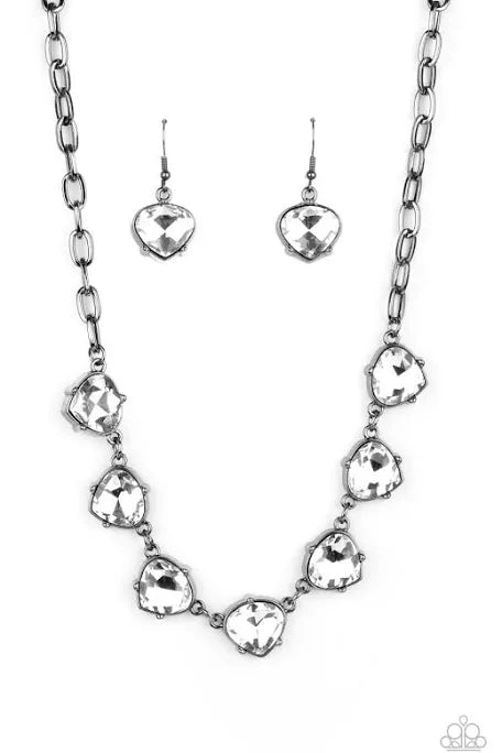 Paparazzi Accessories: Star Quality Sparkle Black Necklace
