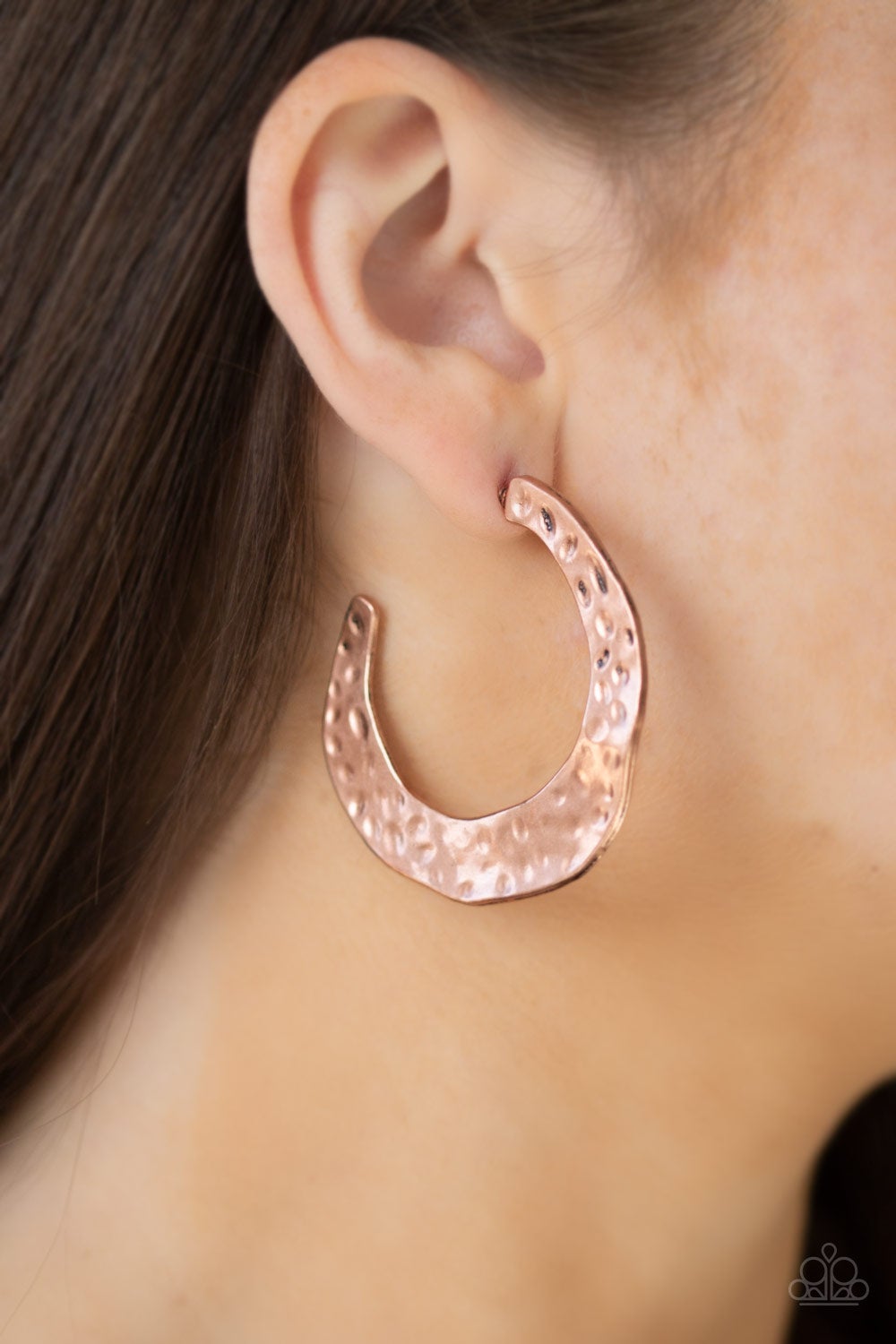 Paparazzi Accessories: The Hook Up Copper Earring