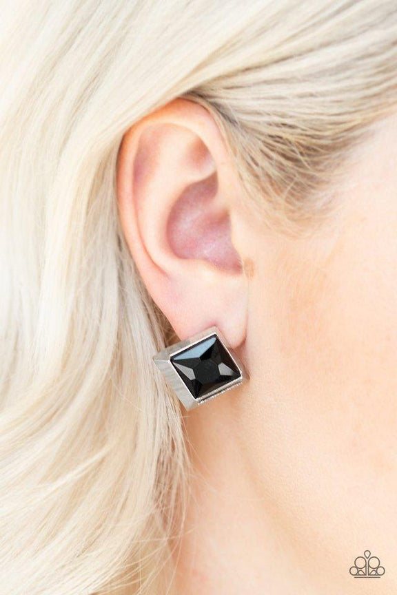 Paparazzi Accessories: Stellar Square Post Earring