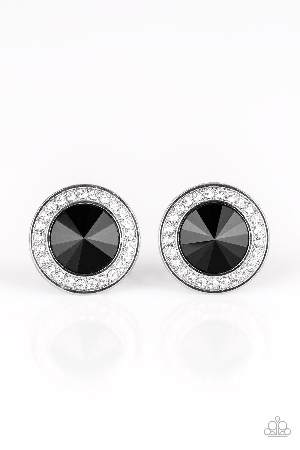 Paparazzi Accessories: What Should I BLING Black Post Earring