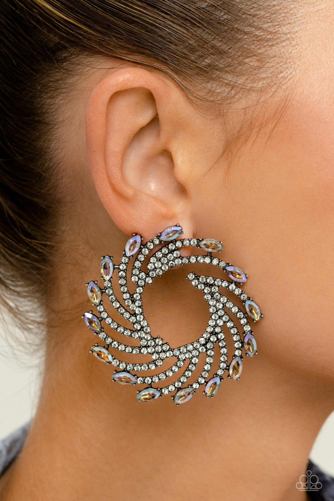 FireworkPaparazzi Accessories: Fanfare Multi Post Earring