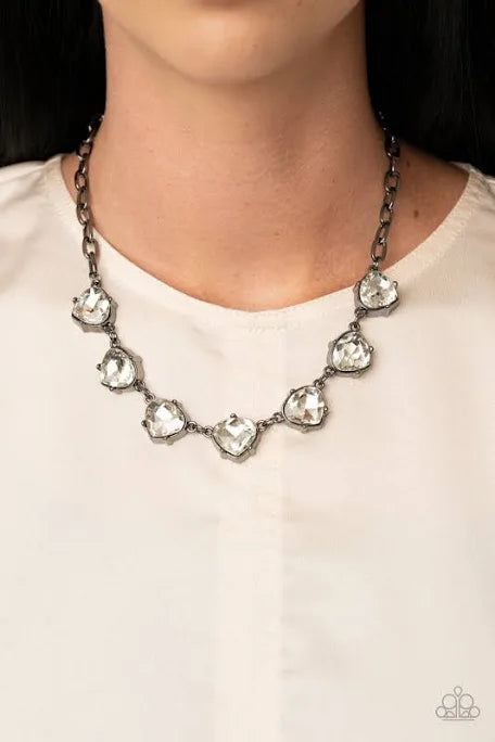 Paparazzi Accessories: Star Quality Sparkle Black Necklace