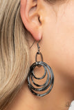 Paparazzi Accessories: Ringing Radiance Black Earring