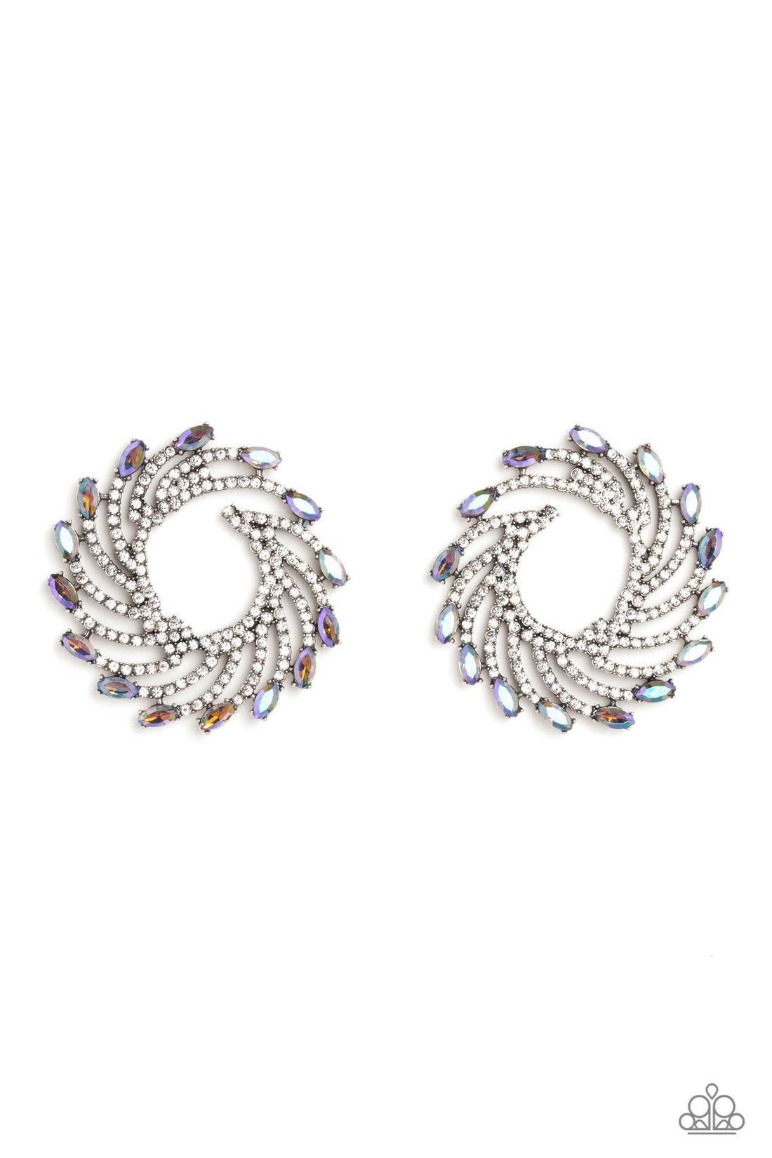 FireworkPaparazzi Accessories: Fanfare Multi Post Earring