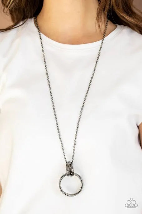 Paparazzi Accessories: Innovated Idol Black Necklace