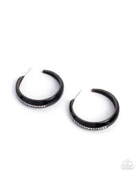Paparazzi Accessories: Uniquely Unexpected - Brass Hoop Earring