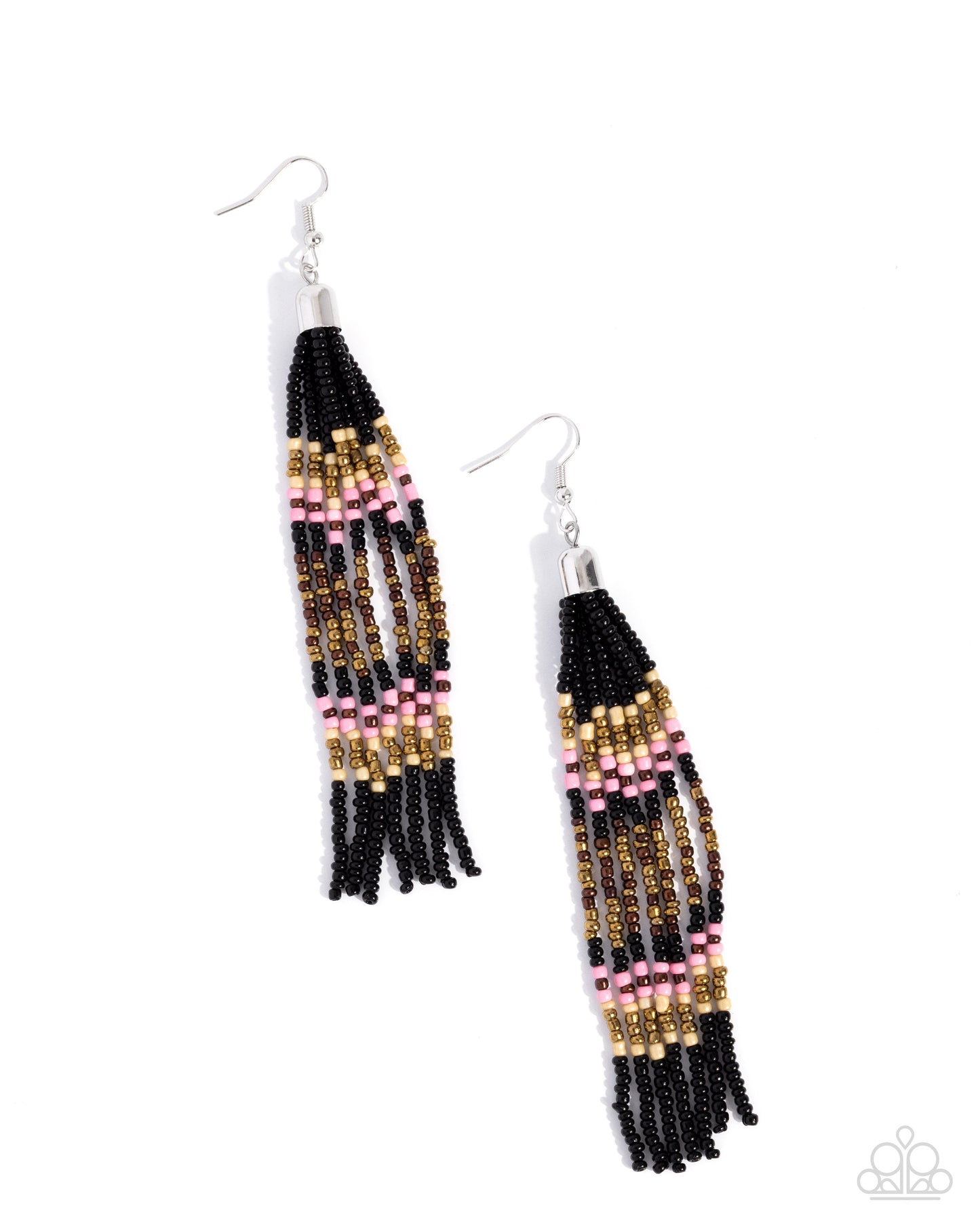 Paparazzi Accessories: Stunning Strands Seed Bead Earring