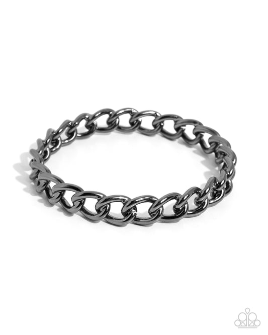 Paparazzi Accessories: Rebel Radar - Black Bracelet