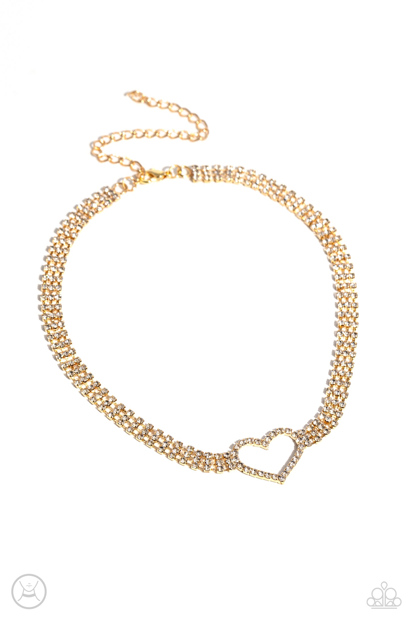 Paparazzi Accessories: Rows of Romance - Gold Choker