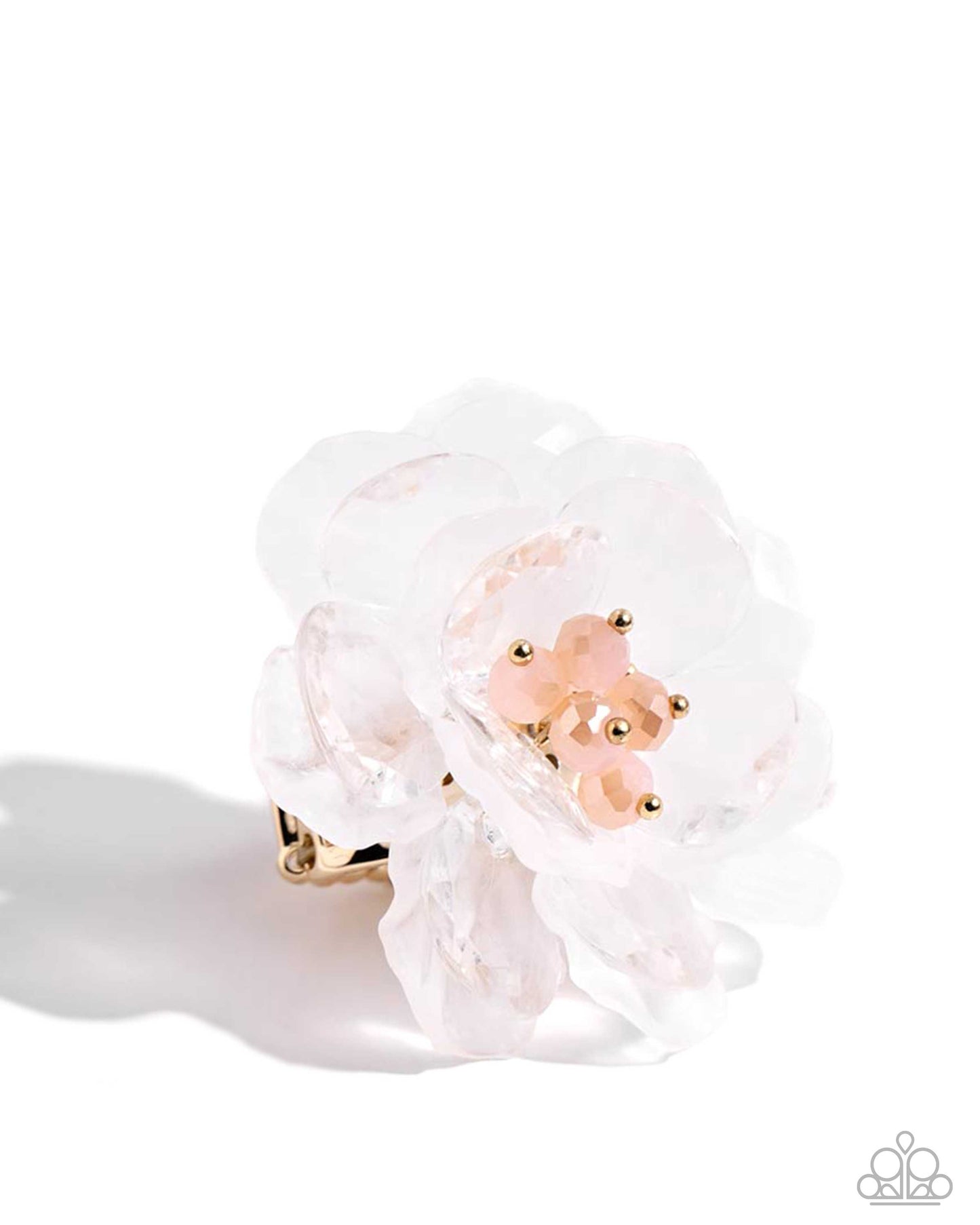 Paparazzi Accessories: Petal Privilege - White Ring