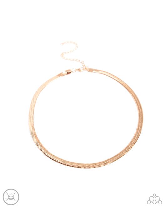 Paparazzi Accessories: Musings Moment - Gold Choker