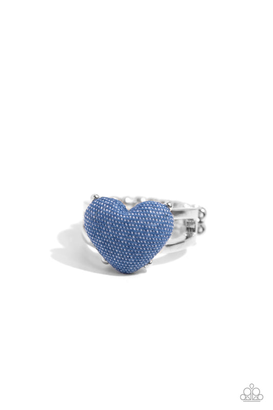 Paparazzi Accessories: Denim Daydream - Blue Ring