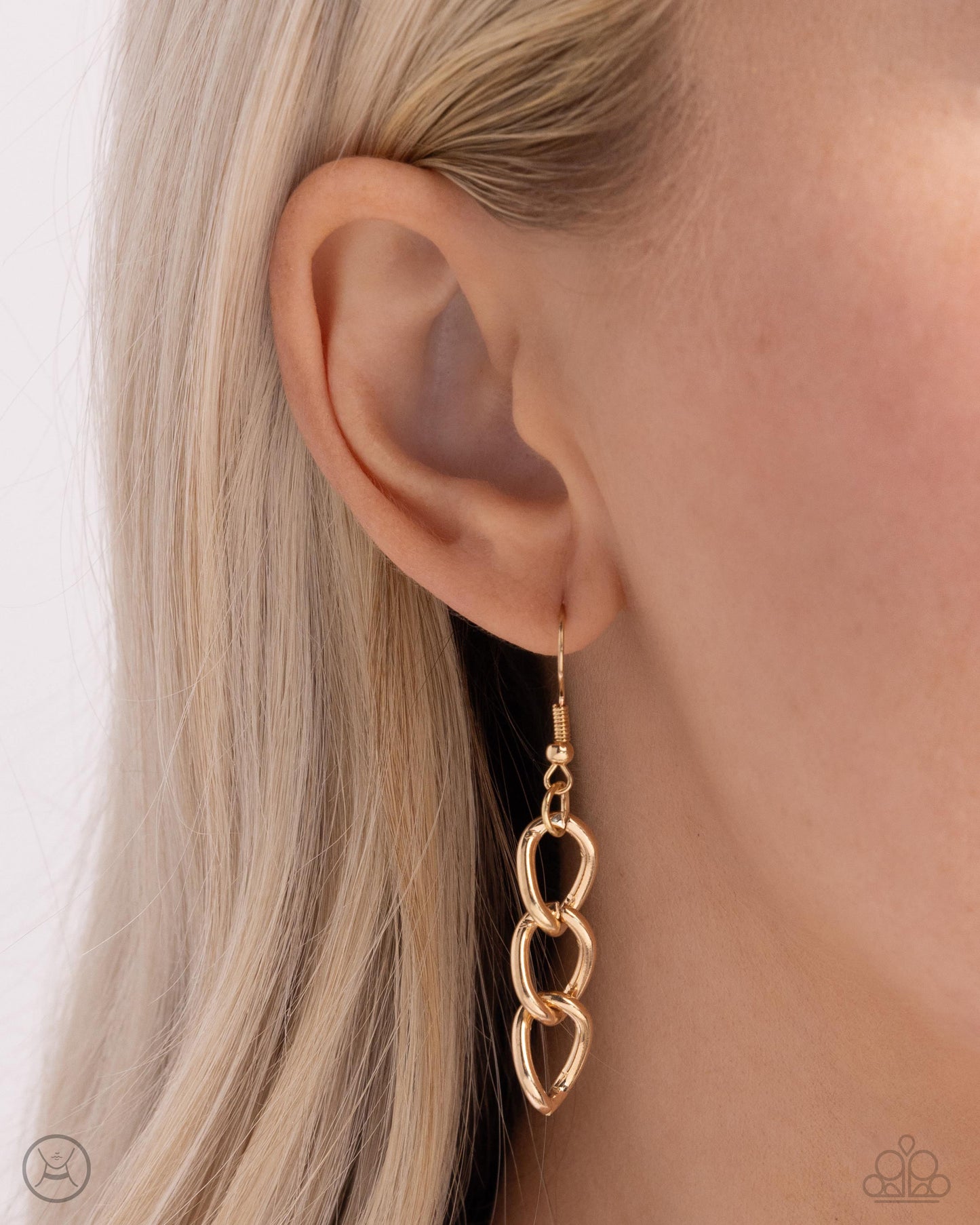 Paparazzi Accessories: Denim Danger - Gold Necklace