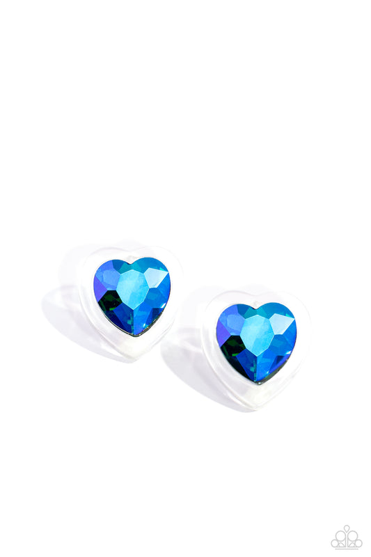 Paparazzi Accessories: Heart-Pounding Haute - Green Earring