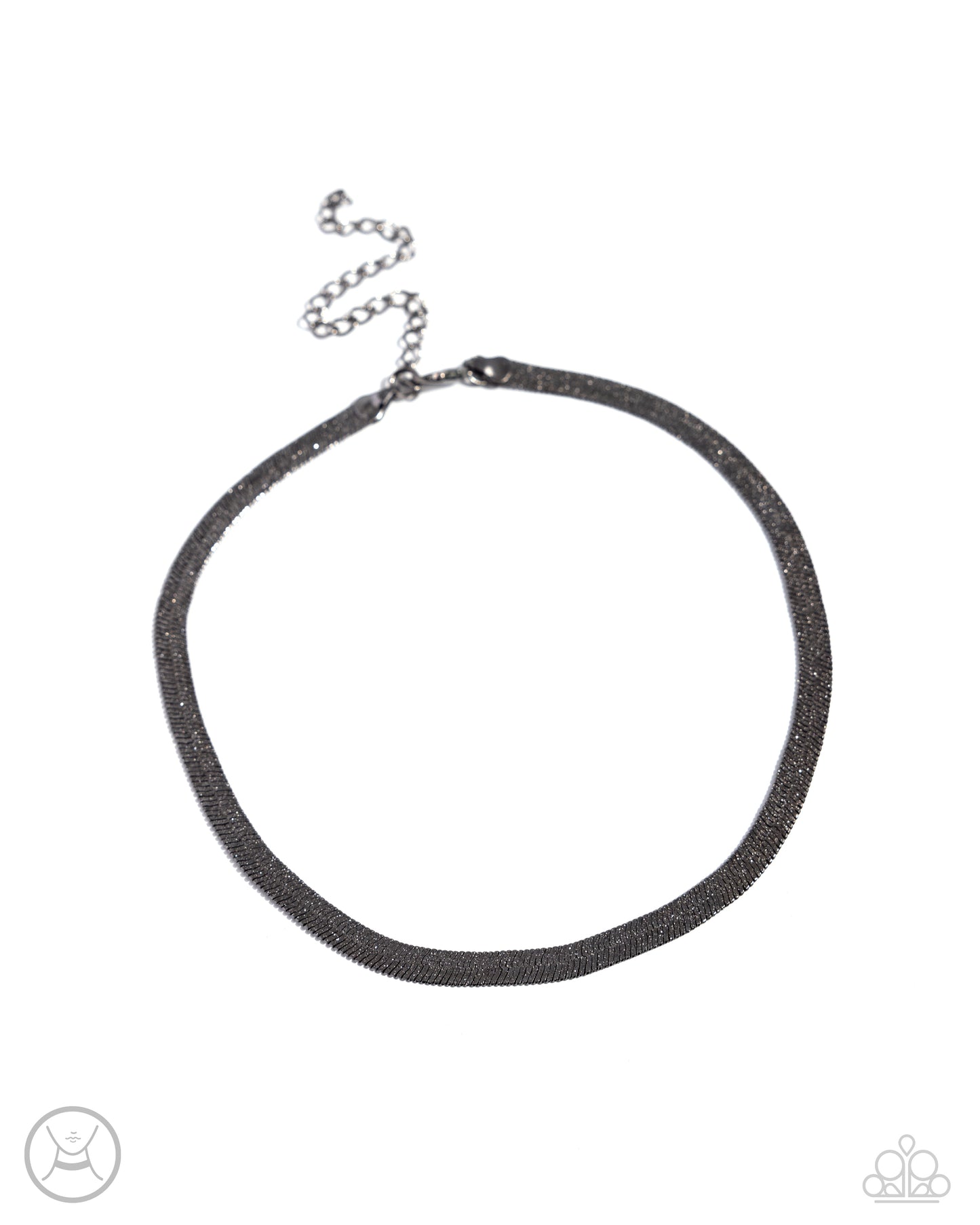 Paparazzi Accessories: Simply Scintillating - Black Necklace