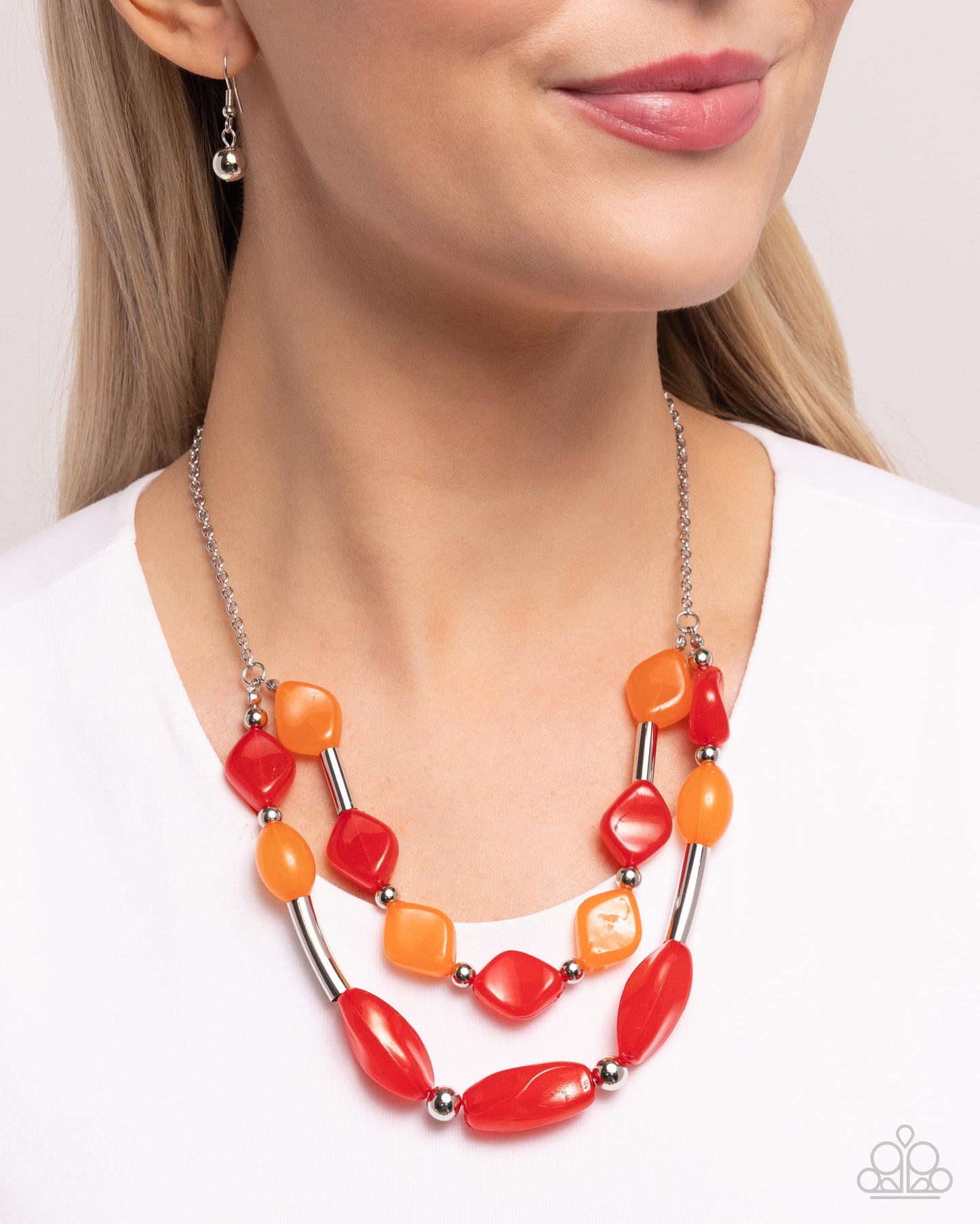 Paparazzi Accessories: Malibu Moment - Red Necklace
