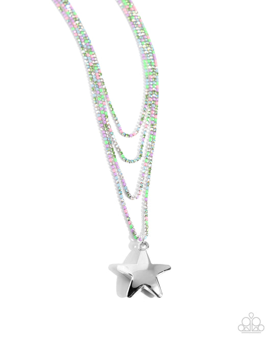 Paparazzi Accessories: Seize the Stars - Green Necklace
