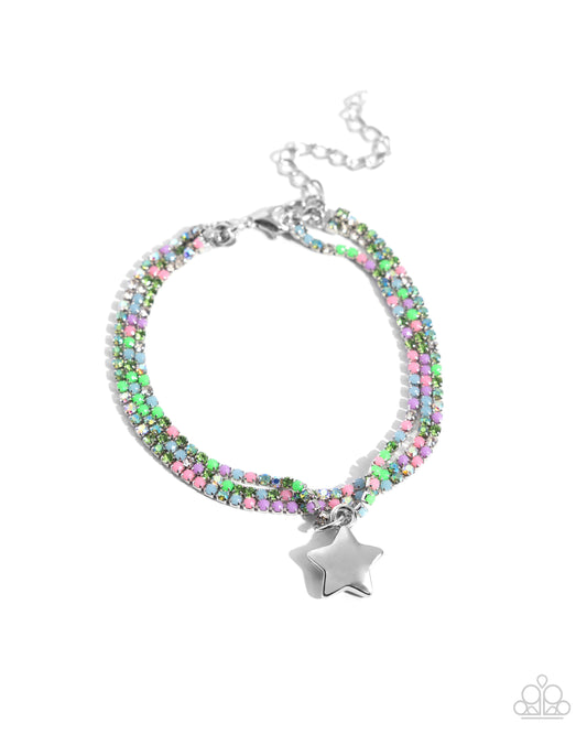 Paparazzi Accessories: Stellar Savvy - Green Bracelet