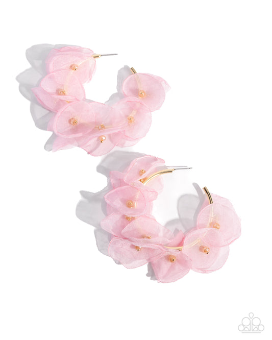 Paparazzi Accessories: Petaled Pageant - Gold Earring