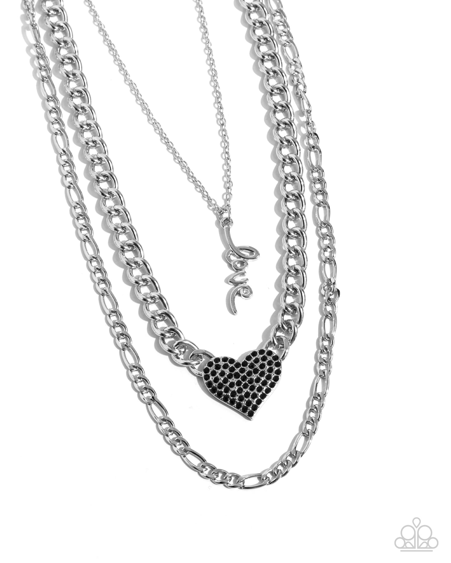 Paparazzi Accessories: Luxurious Love - Black Necklace