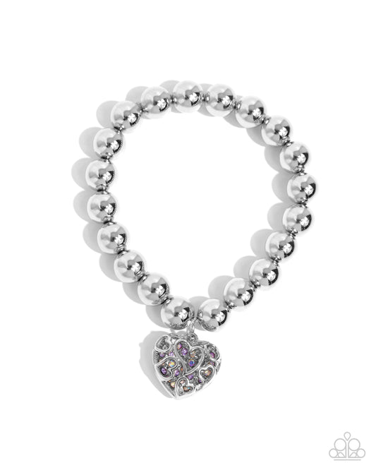Paparazzi Accessories: Fleeting Filigree - Purple