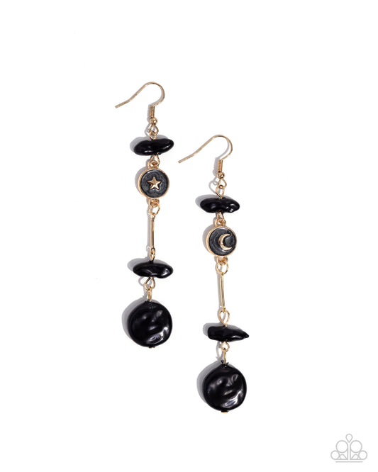 Paparazzi Accessories: Blissful Balance - Black Earring