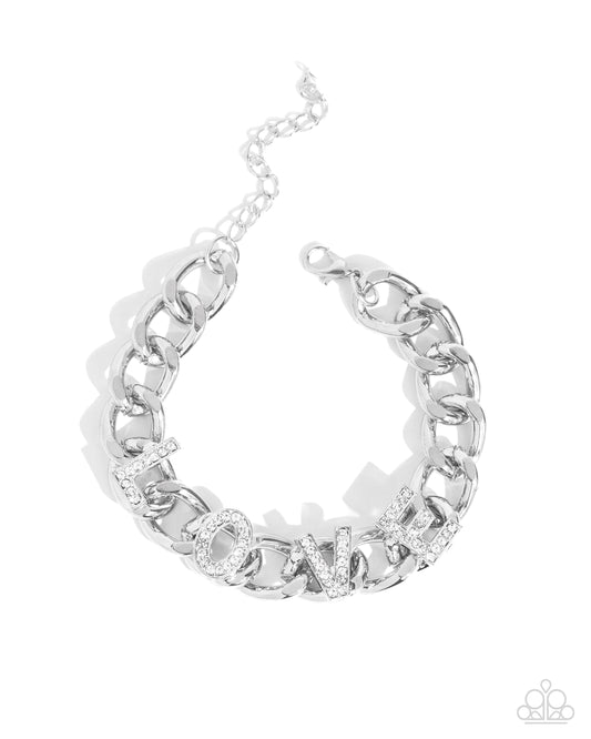 Paparazzi Accessories: Lovely Legacy - White Bracelet