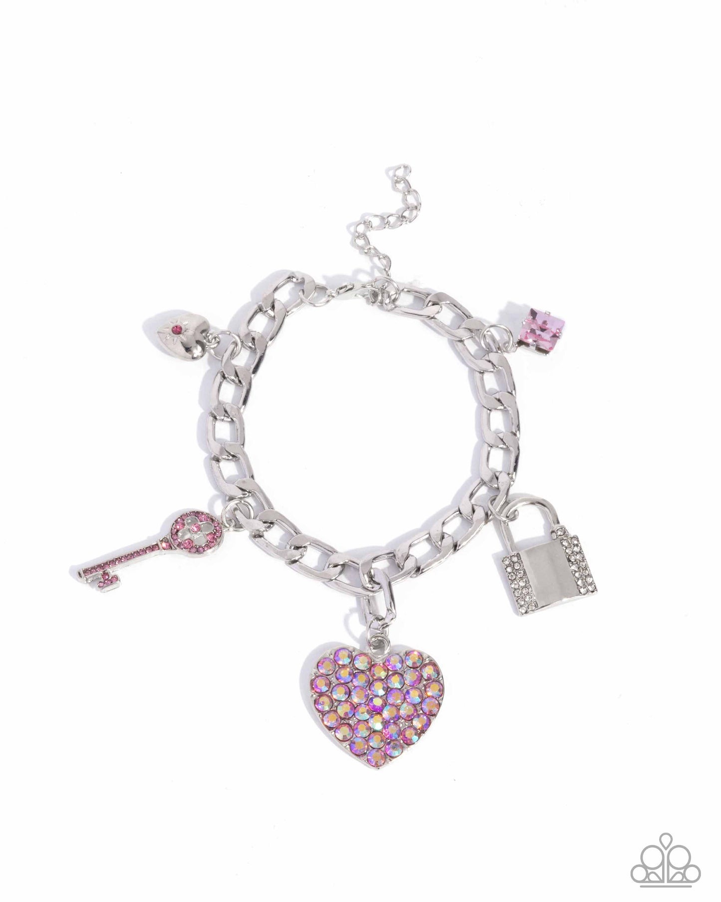 Paparazzi Accessories: Fortified Fashion - Pink Bracelet