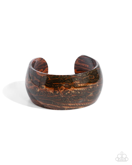 Paparazzi Accessories: Radical Rendezvous - Brown Bracelet