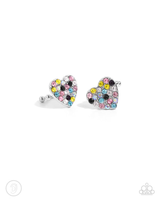 Paparazzi Accessories: As Far As It GLOWS - Multi Ear Cuff Earring