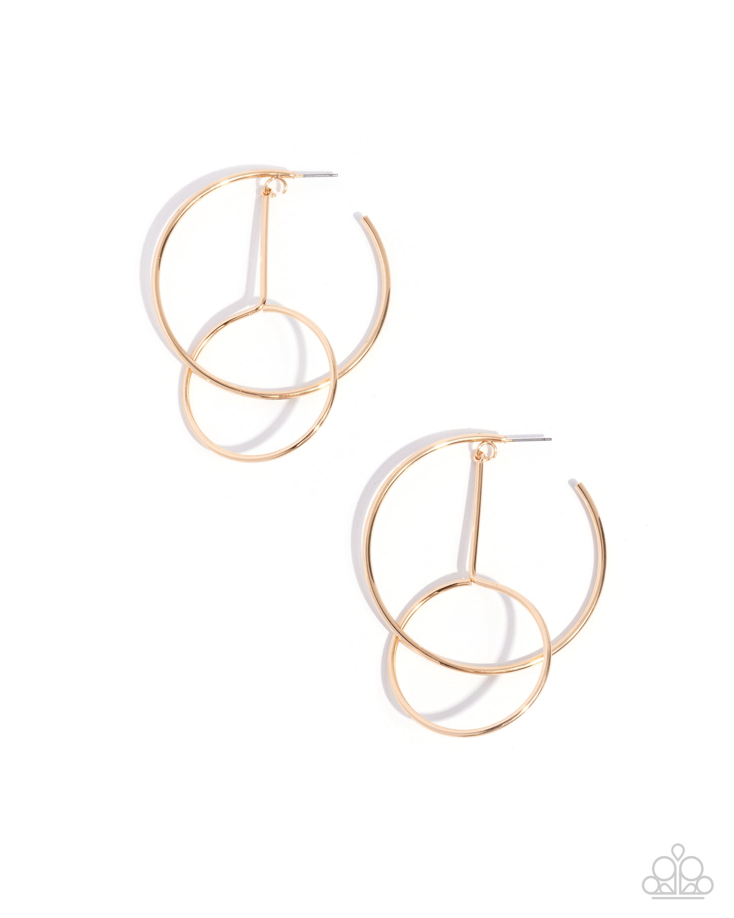 Paparazzi Accessories: Dreaming of Hoops - Gold Earrings