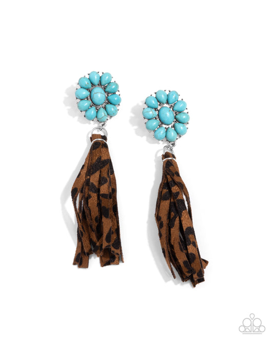 Paparazzi Accessories: Hometown Hero - Blue Earring