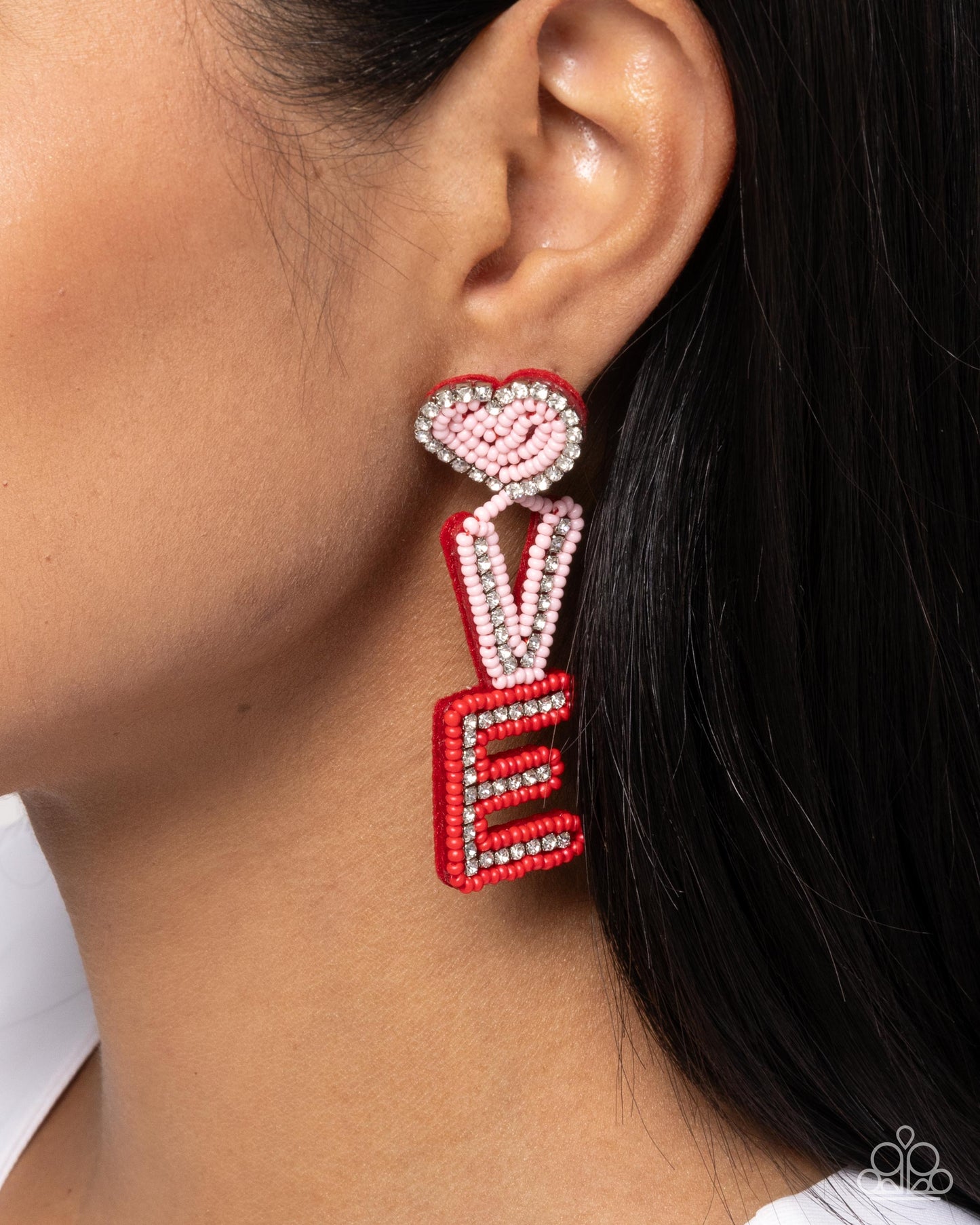Paparazzi Accessories: Visible Valentines - Multi Earring