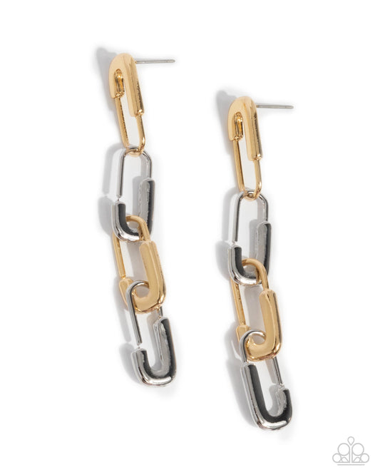 Paparazzi Accessories: Linked Launch - Multi Earring