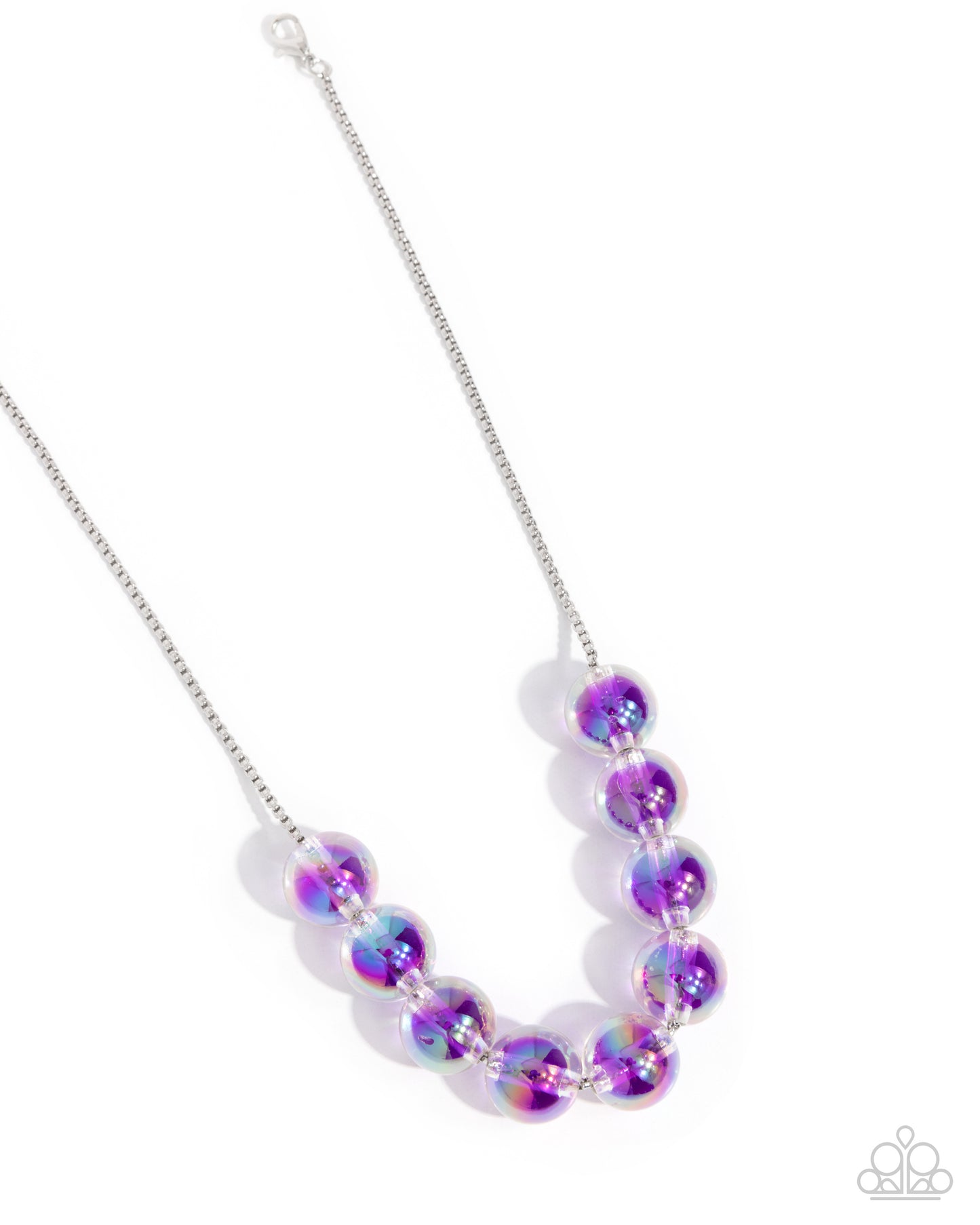 Paparazzi Accessories: Iridescent Identity - Purple Necklace