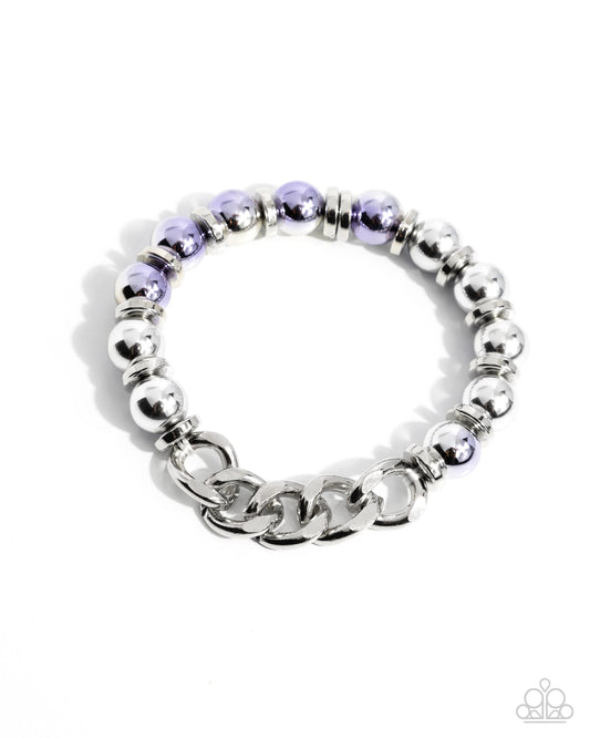Paparazzi Accessories: Mixed Company - Purple Bracelet