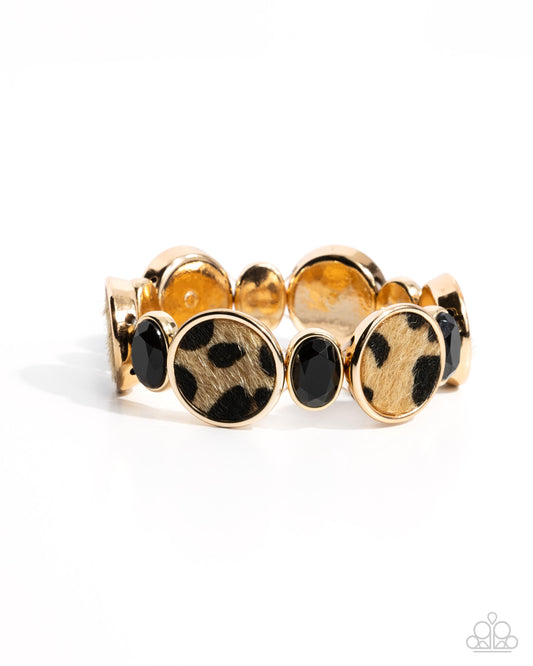 Paparazzi Accessories: Serengeti Safari - Black Bracelet